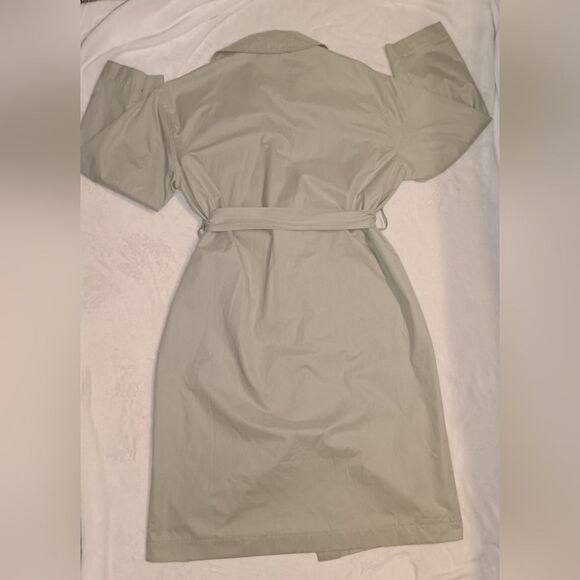 ASOS Sage Trench Coat size 2 - Picture 4 of 15